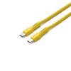 Kabel USB-C - USB-C COLORUM CK60-CC-05 1.8 m Żółty Długość [m] 1.8