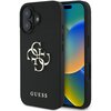 Etui GUESS Grained Big 4G Logo Small Classic Logo do Apple iPhone 16 Czarny