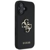 Etui GUESS Grained Big 4G Logo Small Classic Logo do Apple iPhone 16 Czarny Kompatybilność Apple iPhone 16