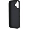 Etui GUESS Grained Big 4G Logo Small Classic Logo do Apple iPhone 16 Czarny Gwarancja 24 miesiące