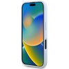 Etui GUESS Grained Big 4G Logo Small Classic Logo do Apple iPhone 16 Niebieski Dominujący kolor Niebieski