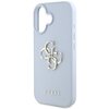 Etui GUESS Grained Big 4G Logo Small Classic Logo do Apple iPhone 16 Niebieski Typ Etui nakładka