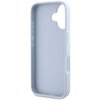 Etui GUESS Grained Big 4G Logo Small Classic Logo do Apple iPhone 16 Niebieski Gwarancja 24 miesiące