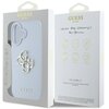 Etui GUESS Grained Big 4G Logo Small Classic Logo do Apple iPhone 16 Niebieski Marka telefonu Apple