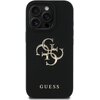 Etui GUESS Grained Big 4G Logo Small Classic Logo do Apple iPhone 16 Pro Czarny Model telefonu iPhone 16 Pro