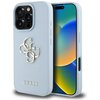 Etui GUESS Grained Big 4G Logo Small Classic Logo do Apple iPhone 16 Pro Max Niebieski
