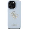 Etui GUESS Grained Big 4G Logo Small Classic Logo do Apple iPhone 16 Pro Max Niebieski Model telefonu iPhone 16 Pro Max