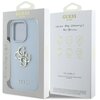 Etui GUESS Grained Big 4G Logo Small Classic Logo do Apple iPhone 16 Pro Max Niebieski Marka telefonu Apple