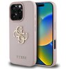 Etui GUESS Grained Big 4G Logo Small Classic Logo do Apple iPhone 16 Pro Max Różowy