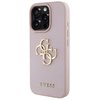Etui GUESS Grained Big 4G Logo Small Classic Logo do Apple iPhone 16 Pro Różowy Model telefonu iPhone 16 Pro