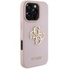 Etui GUESS Grained Big 4G Logo Small Classic Logo do Apple iPhone 16 Pro Różowy Kompatybilność Apple iPhone 16 Pro
