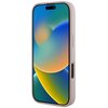 Etui GUESS Grained Big 4G Logo Small Classic Logo do Apple iPhone 16 Pro Różowy Dominujący kolor Różowy