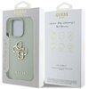Etui GUESS Grained Big 4G Logo Small Classic Logo do Apple iPhone 16 Pro Max Zielony Marka telefonu Apple