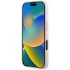 Etui GUESS Grained Big 4G Logo Small Classic Logo do Apple iPhone 16 Różowy Dominujący kolor Różowy