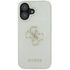 Etui GUESS Grained Big 4G Logo Small Classic Logo do Apple iPhone 16 Zielony Seria telefonu iPhone