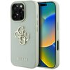 Etui GUESS Grained Big 4G Logo Small Classic Logo do Apple iPhone 16 Pro Zielony