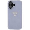 Etui GUESS Hot Stamp 4G Pattern Triangle Metal Logo do Apple iPhone 16 Fioletowy Seria telefonu iPhone