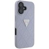 Etui GUESS Hot Stamp 4G Pattern Triangle Metal Logo do Apple iPhone 16 Fioletowy Kompatybilność Apple iPhone 16