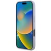 Etui GUESS Hot Stamp 4G Pattern Triangle Metal Logo do Apple iPhone 16 Fioletowy Dominujący kolor Fioletowy