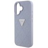 Etui GUESS Hot Stamp 4G Pattern Triangle Metal Logo do Apple iPhone 16 Fioletowy Typ Etui nakładka