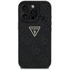 Etui GUESS Hot Stamp 4G Pattern Triangle Metal Logo do Apple iPhone 16 Pro Max Czarny Model telefonu iPhone 16 Pro Max