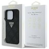 Etui GUESS Hot Stamp 4G Pattern Triangle Metal Logo do Apple iPhone 16 Pro Max Czarny Marka telefonu Apple
