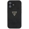 Etui GUESS Hot Stamp 4G Pattern Triangle Metal Logo do Apple iPhone 16 Czarny Seria telefonu iPhone