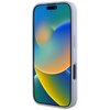 Etui GUESS Hot Stamp 4G Pattern Triangle Metal Logo do Apple iPhone 16 Pro Fioletowy Dominujący kolor Fioletowy