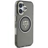 Etui GUESS IML Metal Mountain Logo MagSafe do Apple iPhone 16 Czarno-przezroczysty Kompatybilność Apple iPhone 16