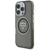 Etui GUESS IML Metal Mountain Logo MagSafe do Apple iPhone 16 Pro Czarno-przezroczysty Seria telefonu iPhone