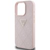 Etui GUESS Hot Stamp 4G Pattern Triangle Metal Logo do Apple iPhone 16 Pro Różowy Typ Etui nakładka