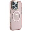 Etui GUESS IML Metal Mountain Logo MagSafe do Apple iPhone 16 Pro Przezroczysto-różowy Kompatybilność Apple iPhone 16 Pro