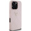 Etui GUESS Hot Stamp 4G Pattern Triangle Metal Logo do Apple iPhone 16 Pro Max Różowy Kompatybilność Apple iPhone 16 Pro Max