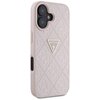 Etui GUESS Hot Stamp 4G Pattern Triangle Metal Logo do Apple iPhone 16 Różowy Kompatybilność Apple iPhone 16