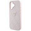 Etui GUESS Hot Stamp 4G Pattern Triangle Metal Logo do Apple iPhone 16 Różowy Typ Etui nakładka