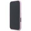 Etui KARL LAGERFELD Saffiano Full Wrapped Elongated Metal Logo MagSafe do Apple iPhone 16 Pro Różowy Dominujący kolor Różowy