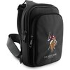 Torebka US POLO ASSN Petit Pique Crossbody Czarny Seria telefonu Uniwersalny