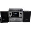 Wieża SOUNDMASTER MCD5600SW Srebrny Bluetooth, DAB+/FM, Wejście USB, Gramofon, Podwójna kaseta Odtwarzacz płyt CD-R/RW