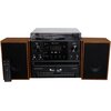 Wieża SOUNDMASTER MCD5600BR Czarny Bluetooth, DAB+/FM, Wejście USB, Gramofon, Podwójna kaseta Odtwarzacz płyt MP3