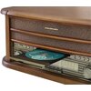 Gramofon SOUNDMASTER NR560 Drewno Manualny, USB, Wbudowane głośniki, Prędkość odtw. 33/45/78  obr./min Sterowanie Manualne