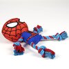 Zabawka CERDA Lina Spiderman z piszczałką Cechy Dba o zdrowie i kondycję psa