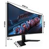 Monitor GIGABYTE G34WQCP 34" 3440x1440px 180Hz 1 ms [MPRT] Curved Częstotliwość odświeżania obrazu [Hz] 180