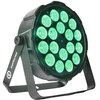 Reflektor LIGHT4ME LED Par Quatro 18X10W RGBW Złącze DMX wejście
