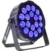Reflektor LIGHT4ME LED Par Quatro 18X10W RGBW Złącze DMX wyjście