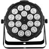 Reflektor LIGHT4ME LED Par Quatro 18X10W RGBW Inne Pulsacja światła w rytm muzyki