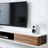 Aktywne,Podstawkowe kolumny głośnikowe LAUDBERG XS1W Biały (2 szt.), BT, USB, DSP, HDMI ARC Kolor Biały