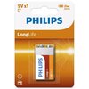 Bateria 6F22 9V PHILIPS LongLife (1 szt.)