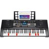Keyboard V-TONE VK 500-61L Czarny Głośniki wbudowane Tak
