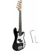 Gitara basowa V-TONE PBB38 BK 3/4 Czarny Drewno korpusu Lipa