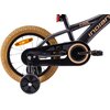 Rower dziecięcy INDIANA Cool 14 cali dla chłopca Grafitowy Kolory dostępne w ofercie producenta Zielony